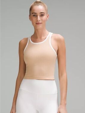 Ebb to Street cropped racerback tank